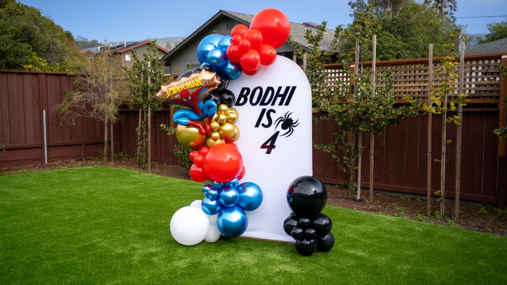 #Spiderman #4thBirthday